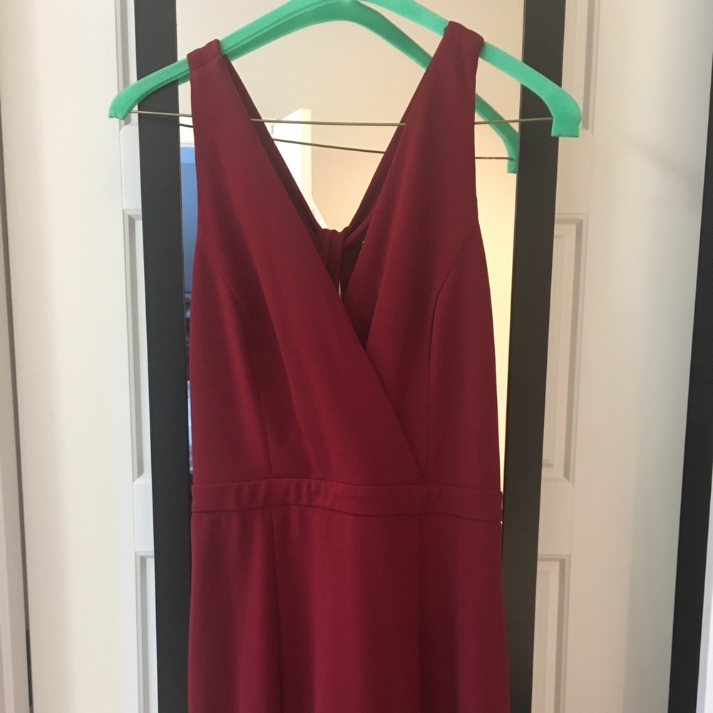 Wine red lulus dress - Picture 2 of 5